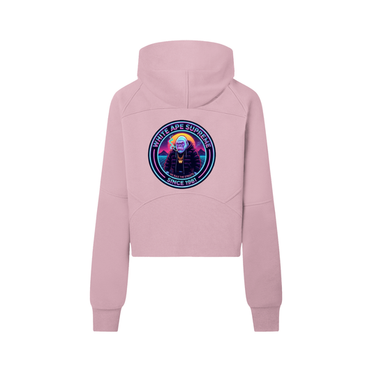 Cropped Half-Zip Hoodie