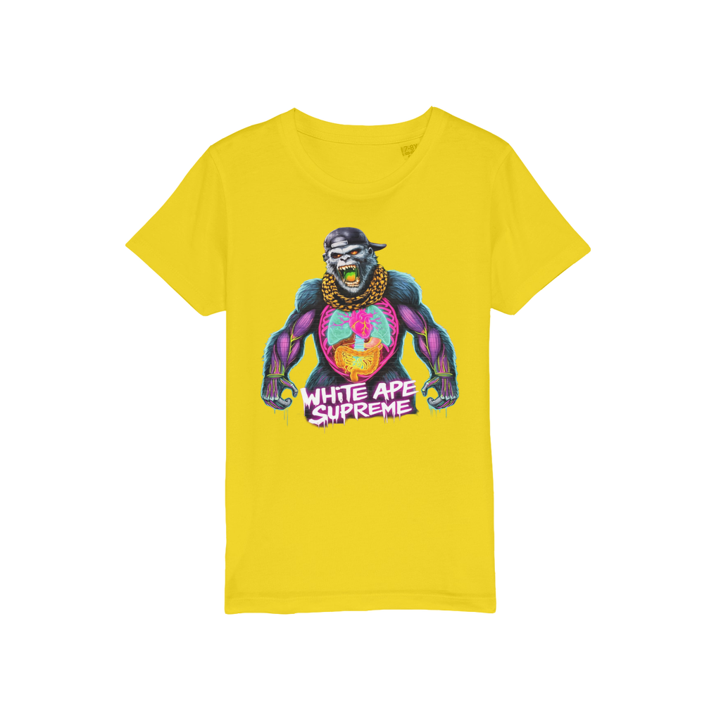 FLIGHT OF THE APE Organic Jersey Kids T-Shirt