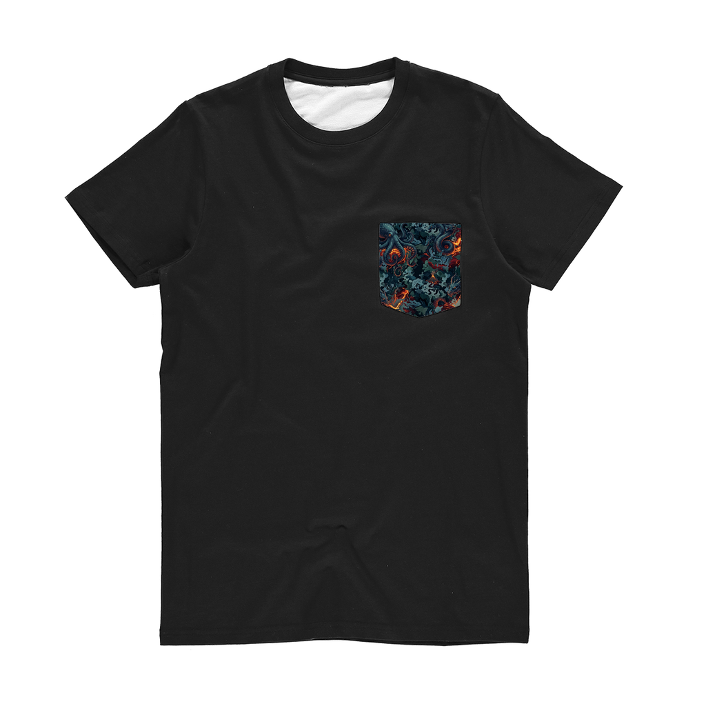 White ape fiends Classic Sublimation Pocket T-Shirt