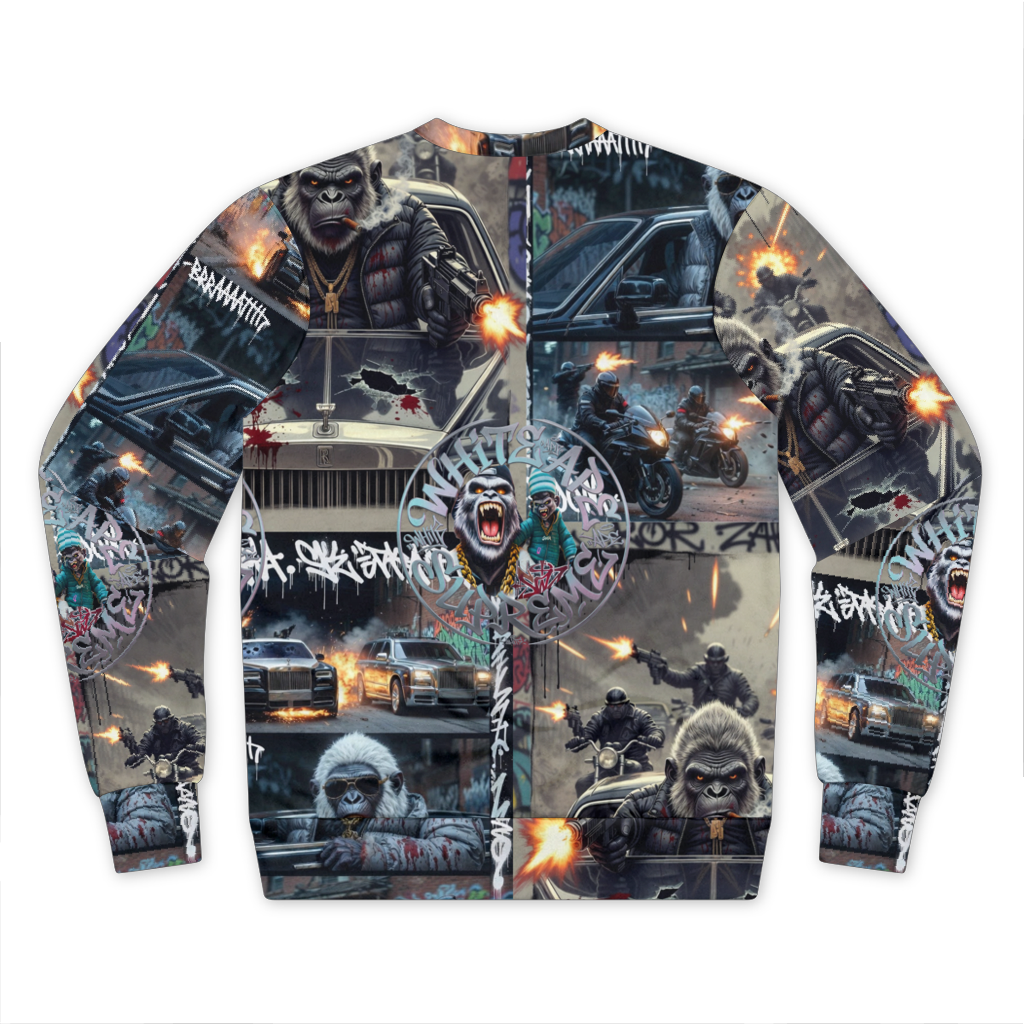 Fiends Get The Green Premium Cut and Sew Sublimation Unisex Sweatshirt