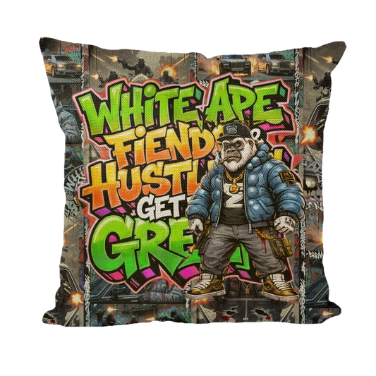 Fiends Get The Green CLASSIC S.W.A. THROW PILLOW WITH INSERT