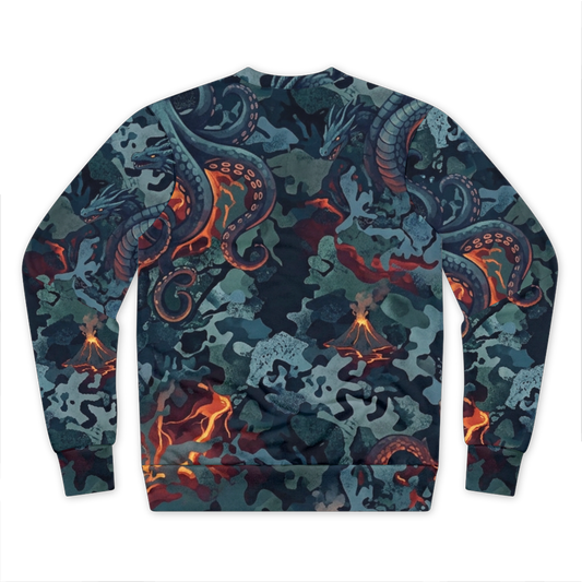 White ape fiends Maniak Mayhem Mascot Sweat Shirt