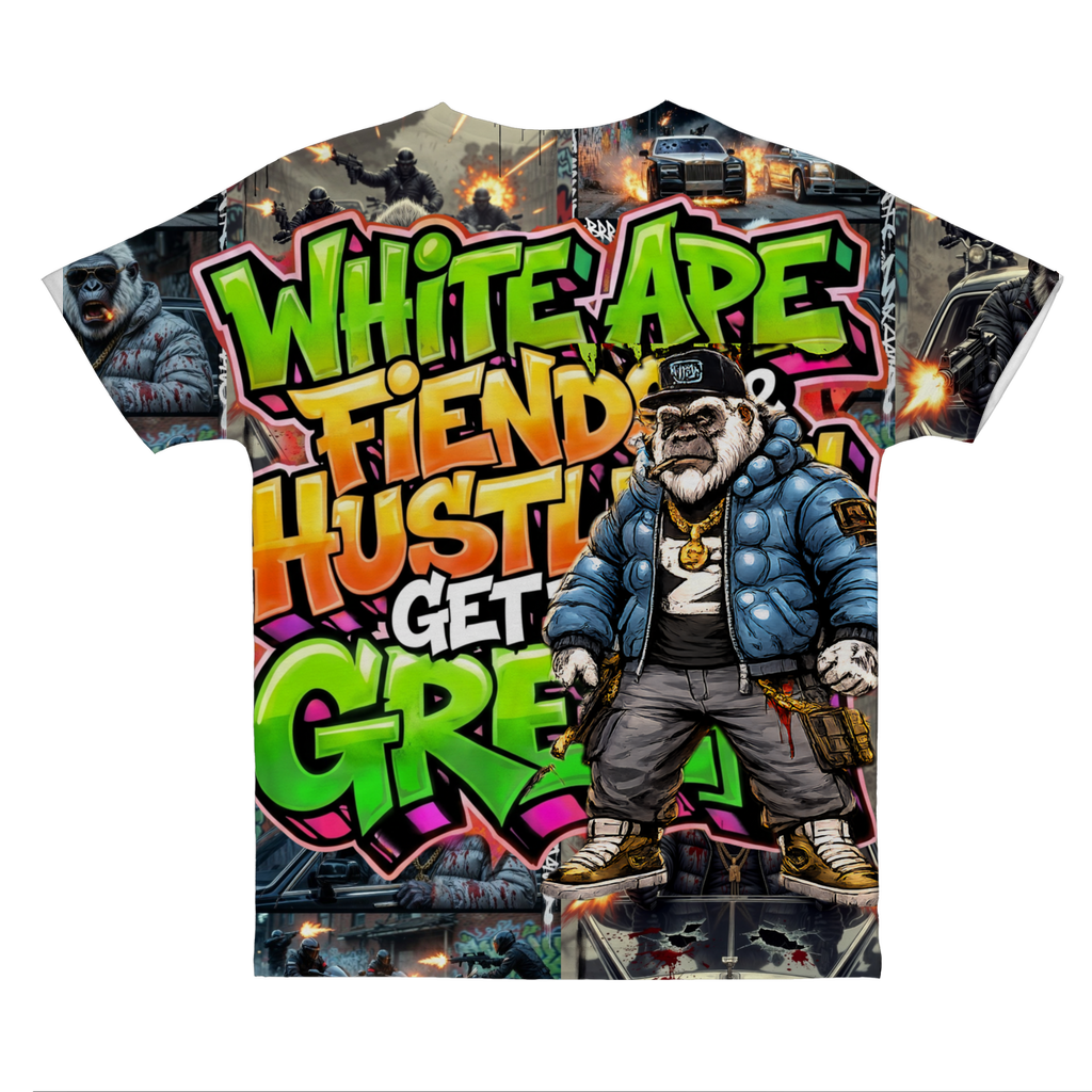 Fiends Get The Green White ape fiends