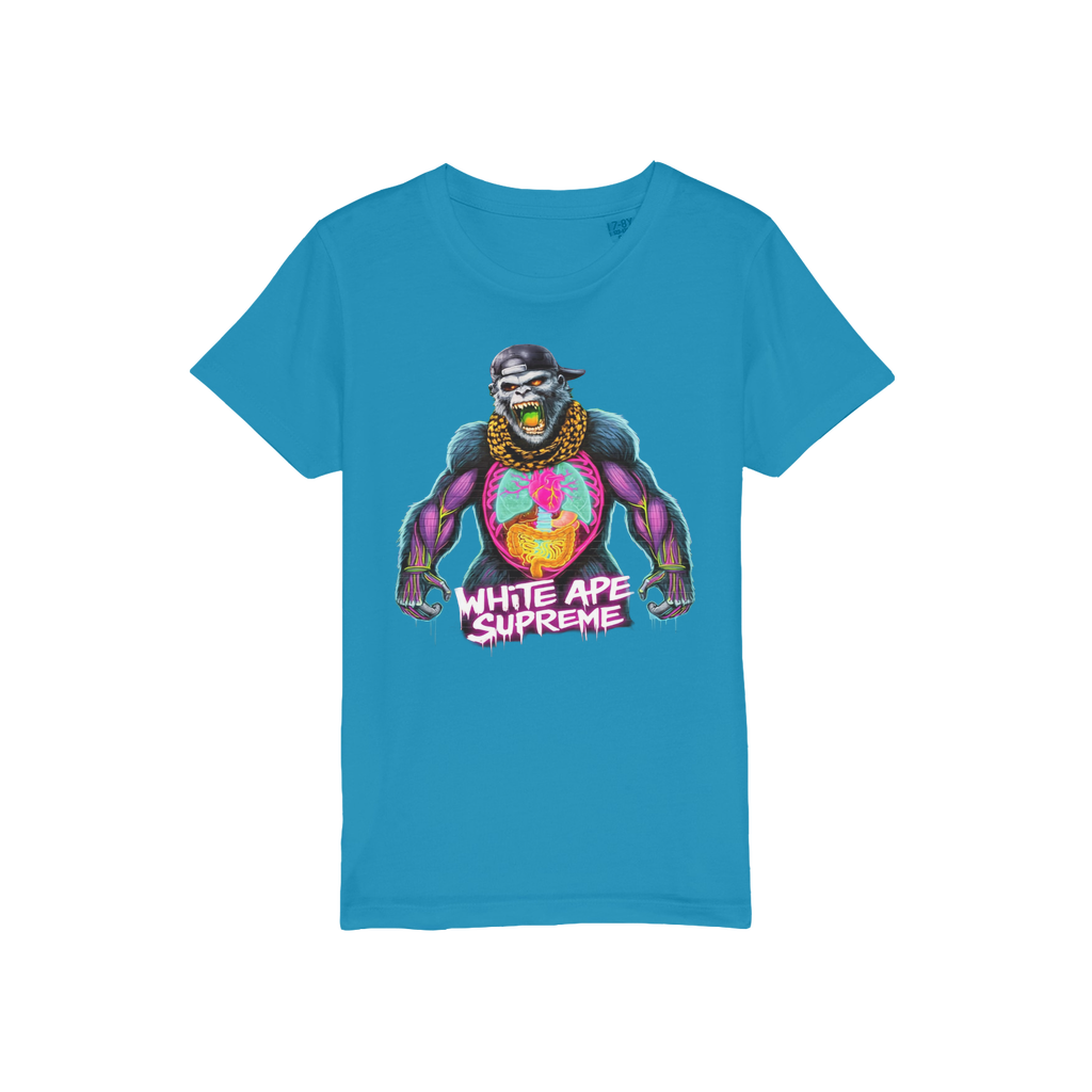 FLIGHT OF THE APE Organic Jersey Kids T-Shirt