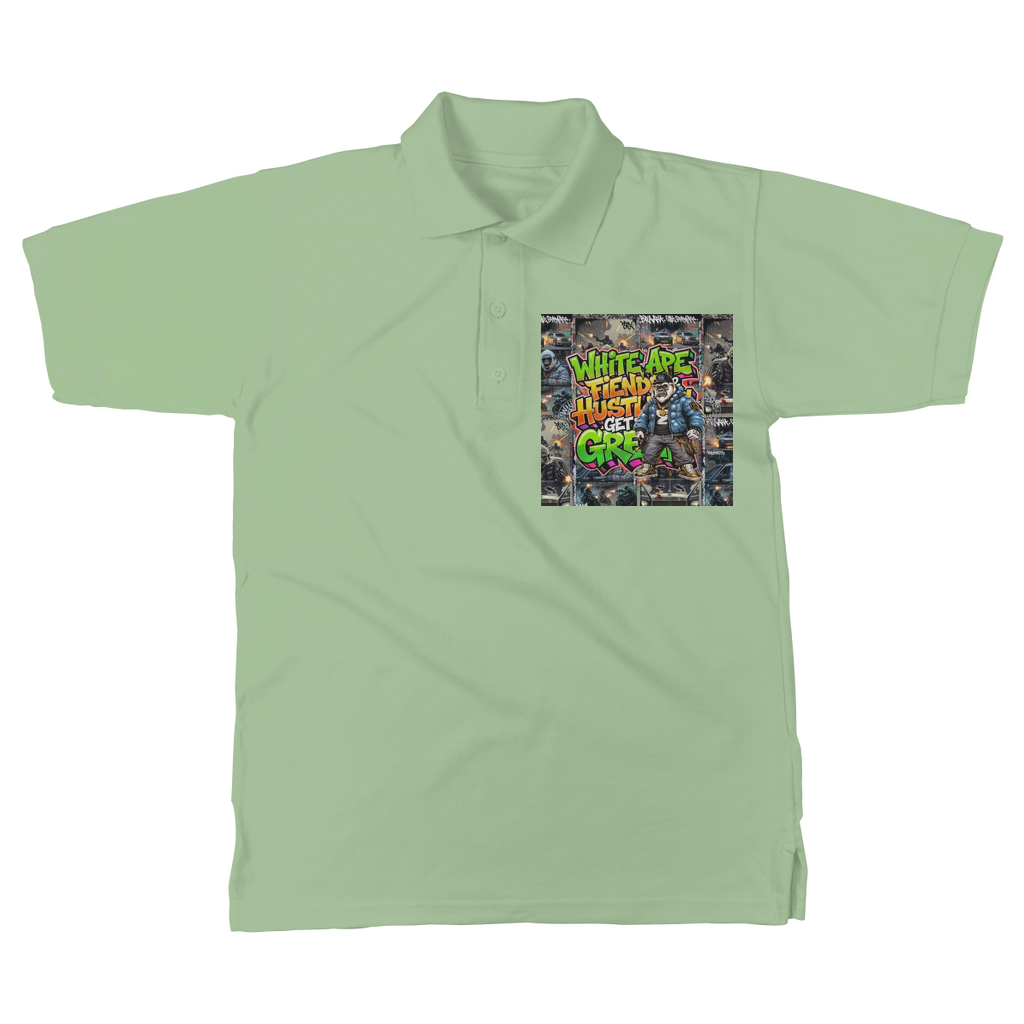 Fiends Get The Green Classic Adult Polo Shirt