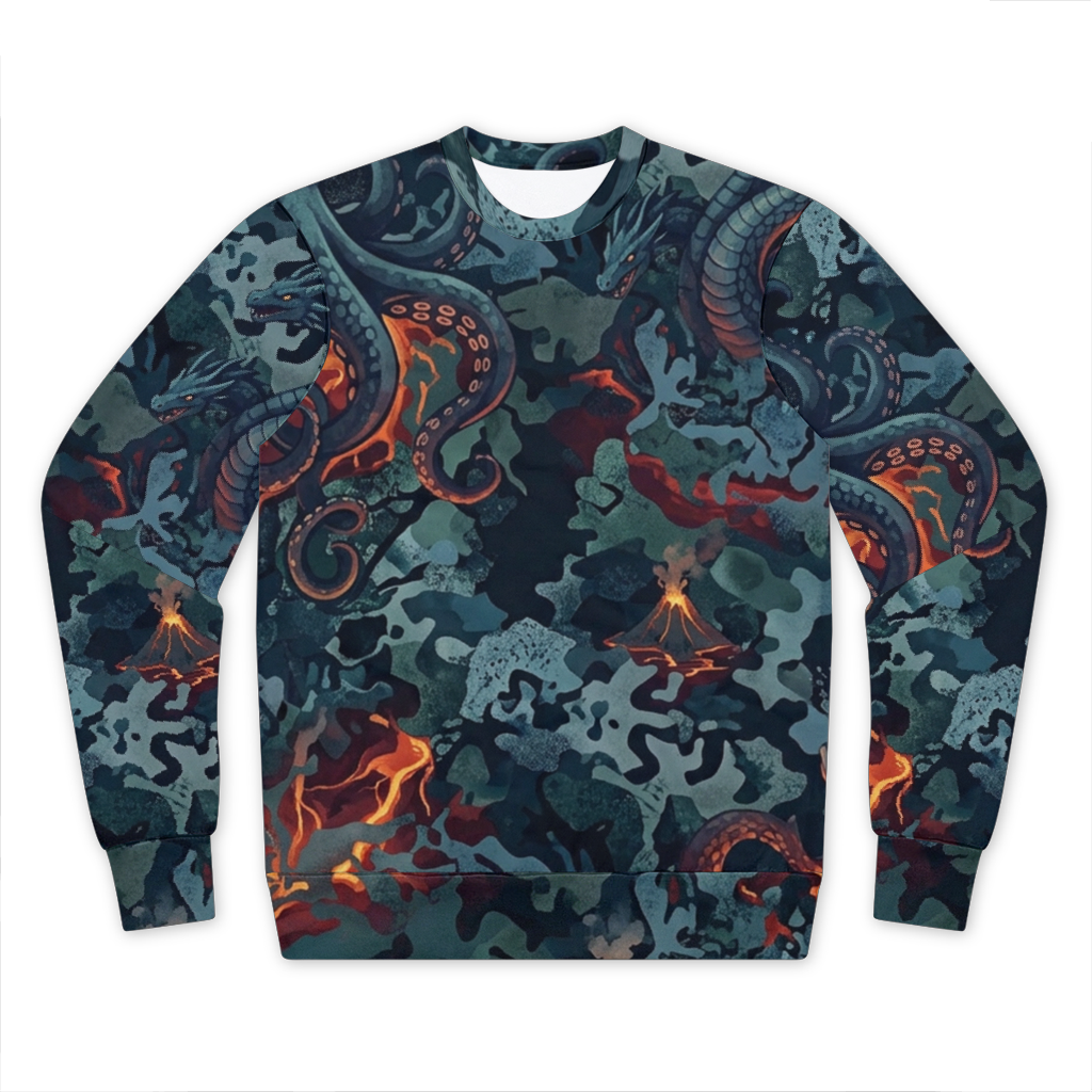 White ape fiends Maniak Mayhem Mascot Sweat Shirt