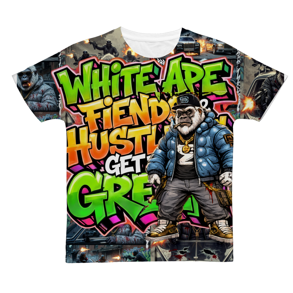 Fiends Get The Green White ape fiends