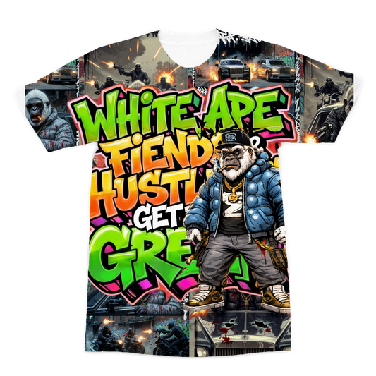 Fiends Get The Green Premium Sublimation Adult T-Shirt