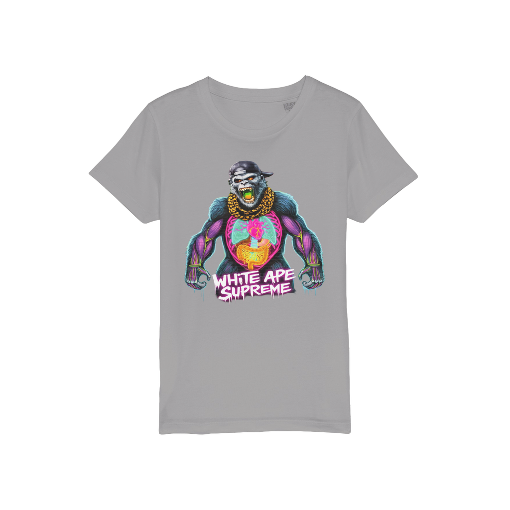 FLIGHT OF THE APE Organic Jersey Kids T-Shirt
