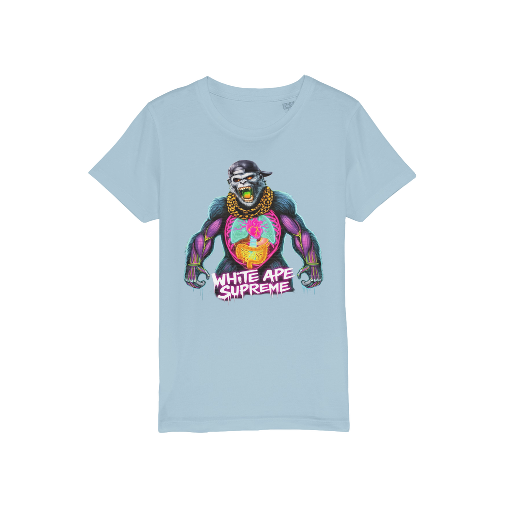 FLIGHT OF THE APE Organic Jersey Kids T-Shirt