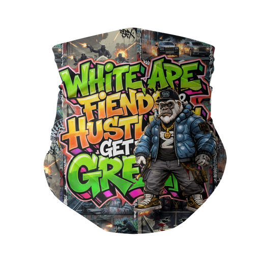 Fiends Get The Green Sublimation Neck Gaiter