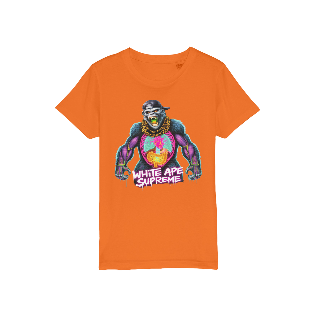 FLIGHT OF THE APE Organic Jersey Kids T-Shirt