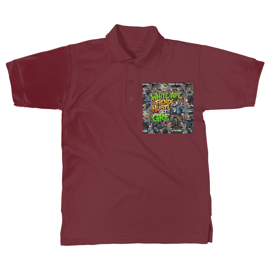 Fiends Get The Green Classic Adult Polo Shirt