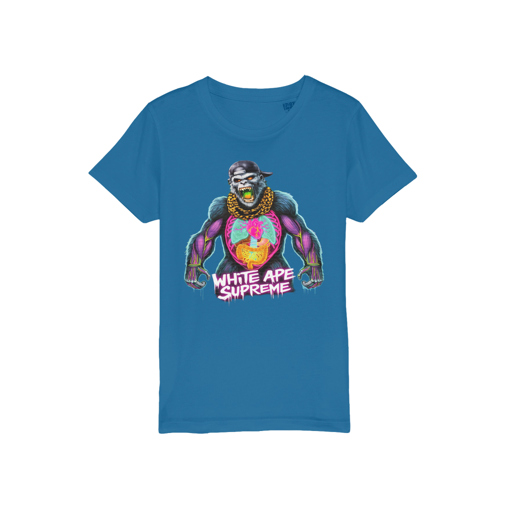 FLIGHT OF THE APE Organic Jersey Kids T-Shirt