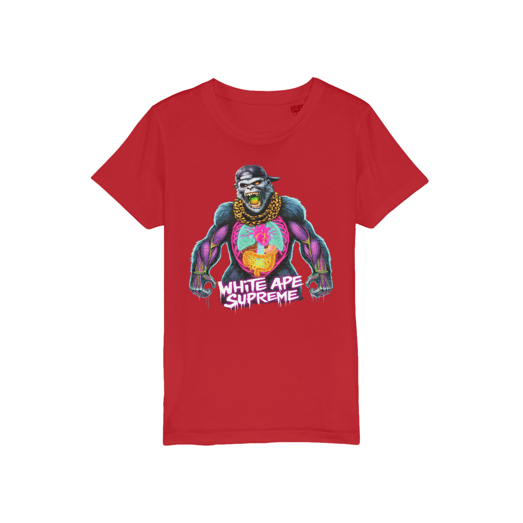 FLIGHT OF THE APE Organic Jersey Kids T-Shirt