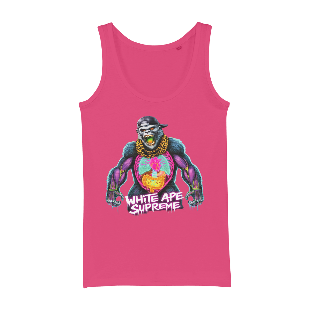 FLIGHT OF THE APE Organic Jersey Womens Tank Top
