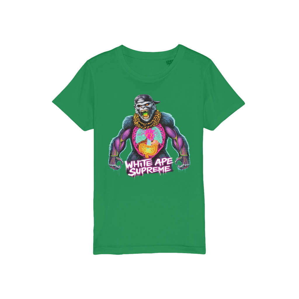 FLIGHT OF THE APE Organic Jersey Kids T-Shirt