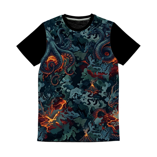 White ape fiends Classic Sublimation Panel T-Shirt