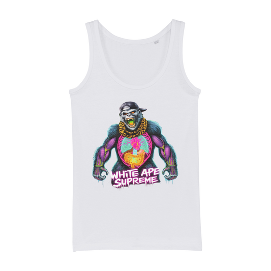 FLIGHT OF THE APE Organic Jersey Womens Tank Top