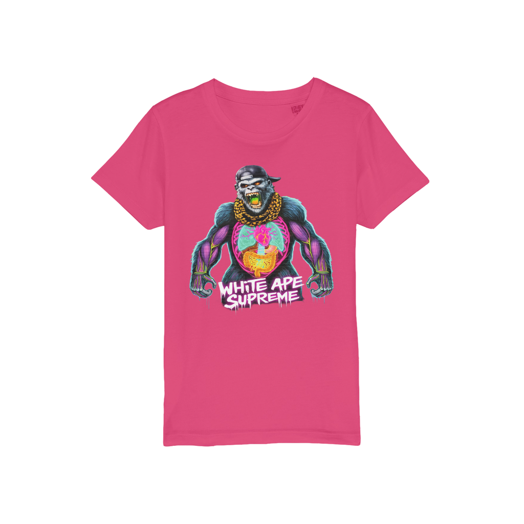 FLIGHT OF THE APE Organic Jersey Kids T-Shirt