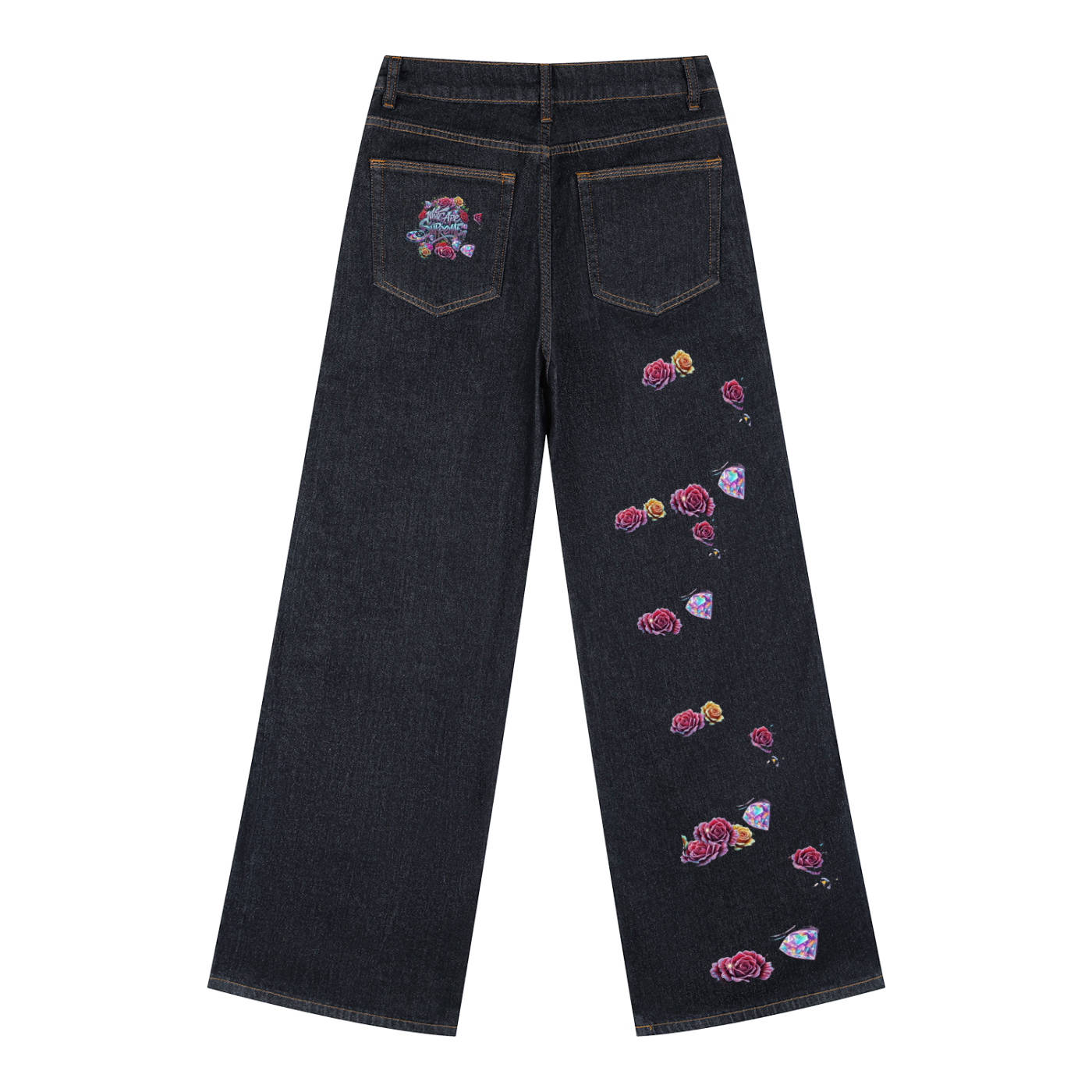 ROSES & DIAMONDS WOMENS JEANS