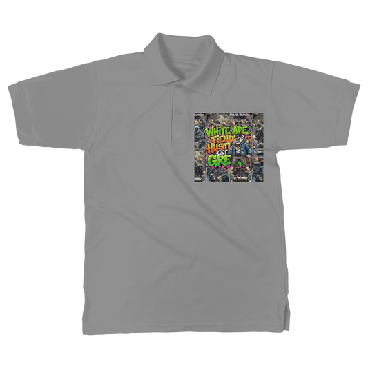 Fiends Get The Green Classic Adult Polo Shirt